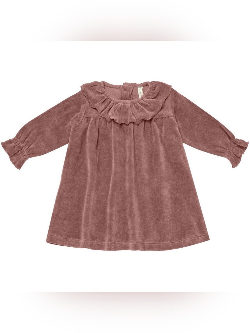 Quincy Mae Velour Baby Dress